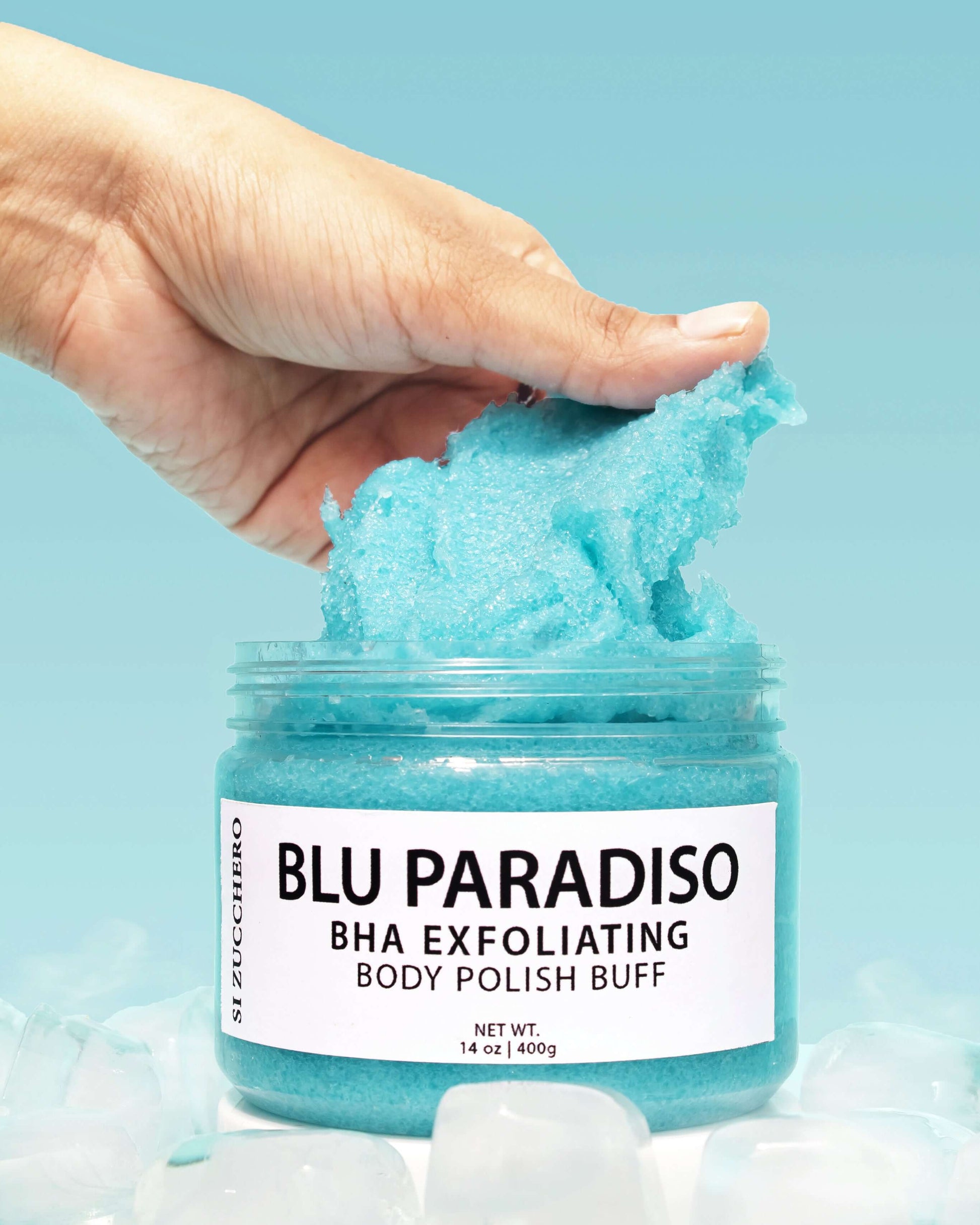 BHA & Bluberry body scrub